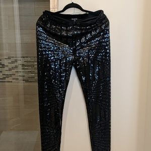 Gianni Bini sequin form fitting skinny dress pants